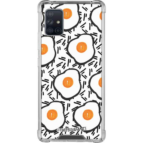 Bouffants and Broken Hearts Eggs Galaxy A51 5G Clear Case