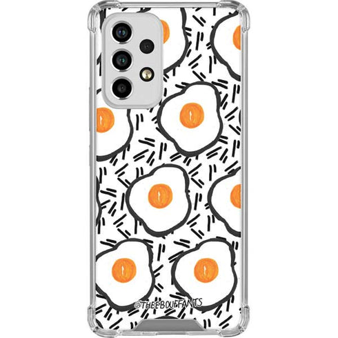 Bouffants and Broken Hearts Eggs Galaxy A53 5G Clear Case