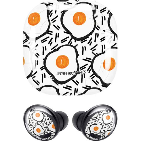 Bouffants and Broken Hearts Eggs Galaxy Buds Pro Skin