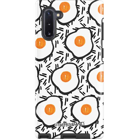 Bouffants and Broken Hearts Eggs Galaxy Note 10 Pro Case