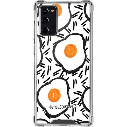 Bouffants and Broken Hearts Eggs Galaxy Note20 5G Clear Case