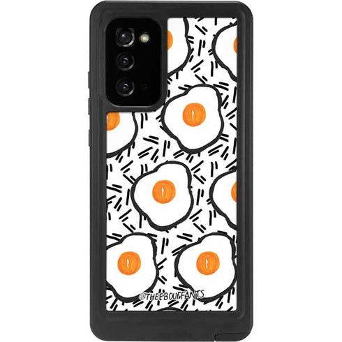Bouffants and Broken Hearts Eggs Galaxy Note20 5G Waterproof Case