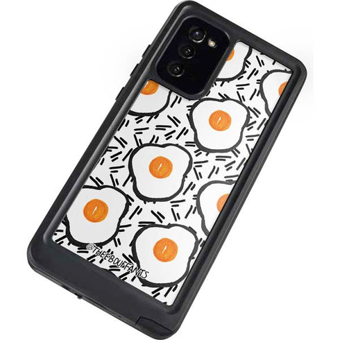 Bouffants and Broken Hearts Eggs Galaxy Note20 5G Waterproof Case