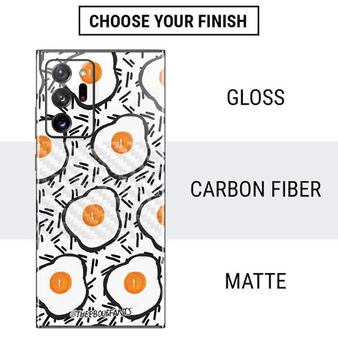 Bouffants and Broken Hearts Eggs Galaxy Note20 Ultra 5G Skin