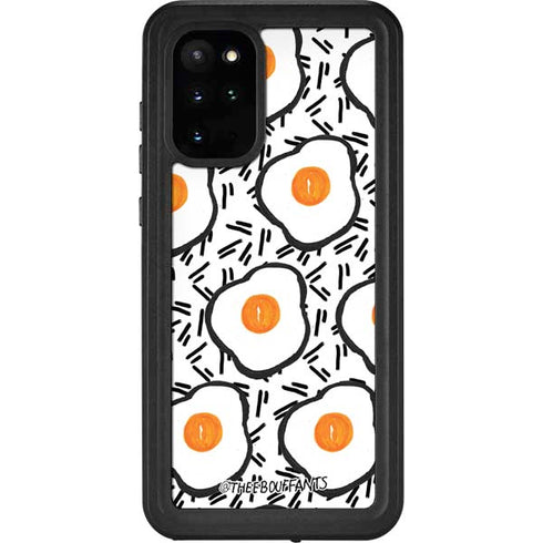 Bouffants and Broken Hearts Eggs Galaxy S20 Plus Waterproof Case