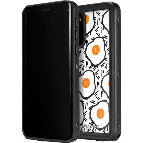 Bouffants and Broken Hearts Eggs Galaxy S20 Waterproof Case