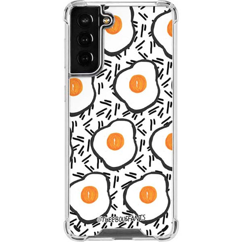 Bouffants and Broken Hearts Eggs Galaxy S21 Plus 5G Clear Case