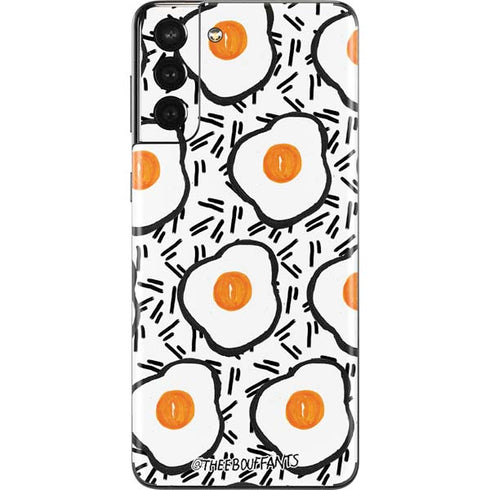 Bouffants and Broken Hearts Eggs Galaxy S21 Plus 5G Skin