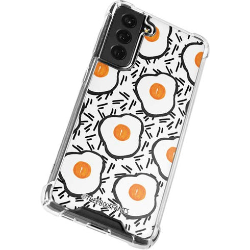 Bouffants and Broken Hearts Eggs Galaxy S22 Plus Clear Case