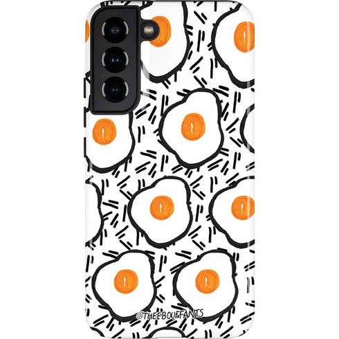 Bouffants and Broken Hearts Eggs Galaxy S22 Plus Pro Case