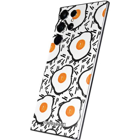 Bouffants and Broken Hearts Eggs Galaxy S22 Ultra Skin