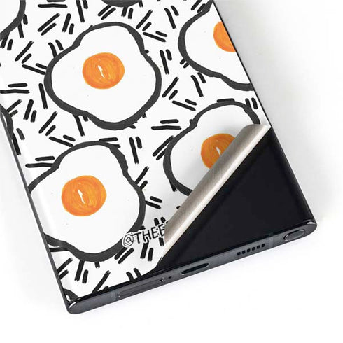 Bouffants and Broken Hearts Eggs Galaxy S22 Ultra Skin