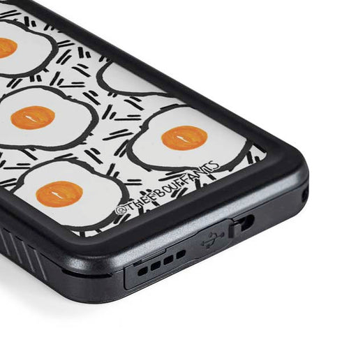 Bouffants and Broken Hearts Eggs Galaxy S23 Plus Waterproof Case