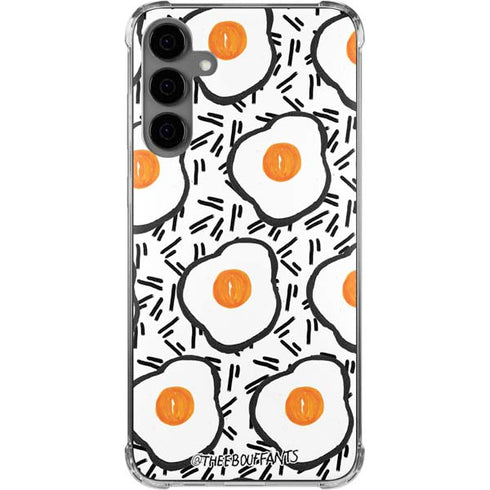 Bouffants and Broken Hearts Eggs Galaxy S24 Plus Clear Case