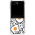 Bouffants and Broken Hearts Eggs Galaxy Z Flip5 5G Clear Case