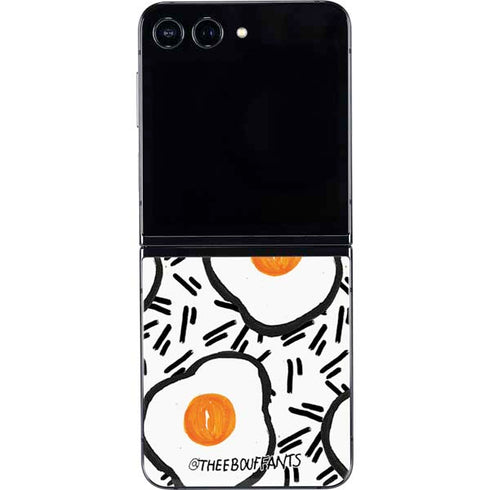 Bouffants and Broken Hearts Eggs Galaxy Z Flip5 5G Skin