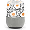 Bouffants and Broken Hearts Eggs Google Home Skin