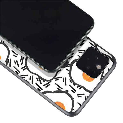 Bouffants and Broken Hearts Eggs Google Pixel 5 Skin