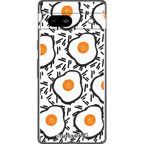 Bouffants and Broken Hearts Eggs Google Pixel 7a Skin