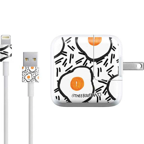 Bouffants and Broken Hearts Eggs iPad Charger (10W USB) Skin