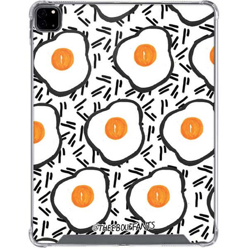 Bouffants and Broken Hearts Eggs iPad Pro 12.9in (2020) Clear Case