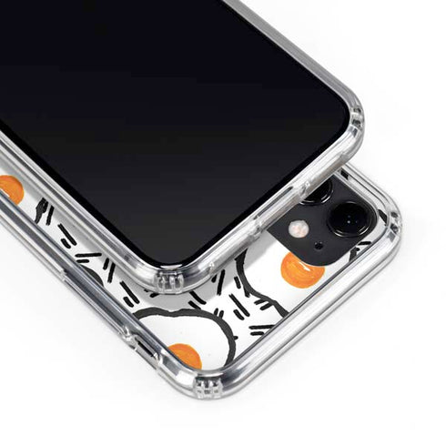 Bouffants and Broken Hearts Eggs iPhone 11 Clear Case