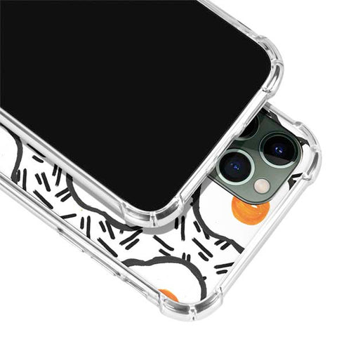 Bouffants and Broken Hearts Eggs iPhone 11 Pro Max Clear Case