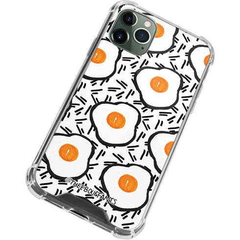 Bouffants and Broken Hearts Eggs iPhone 11 Pro Max Clear Case