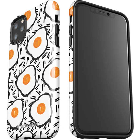 Bouffants and Broken Hearts Eggs iPhone 11 Pro Max Impact Case