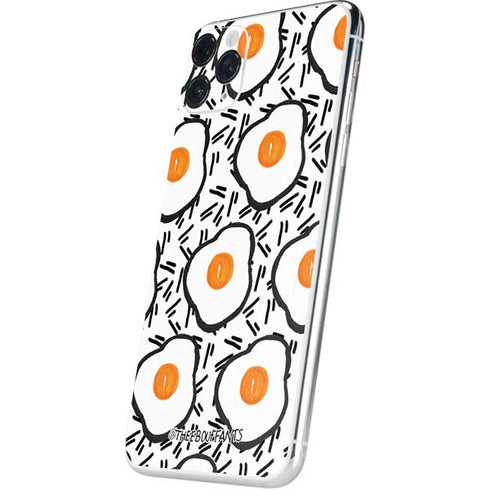Bouffants and Broken Hearts Eggs iPhone 11 Pro Max Skin
