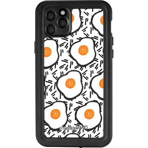 Bouffants and Broken Hearts Eggs iPhone 11 Pro Max Waterproof Case