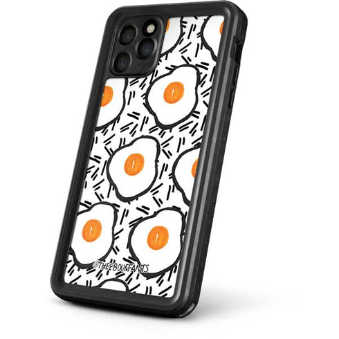 Bouffants and Broken Hearts Eggs iPhone 11 Pro Max Waterproof Case