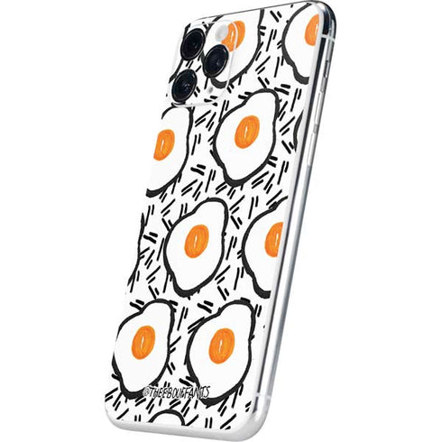 Bouffants and Broken Hearts Eggs iPhone 11 Pro Skin