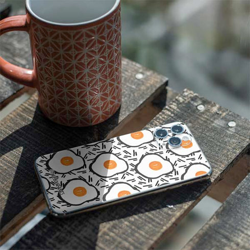 Bouffants and Broken Hearts Eggs iPhone 11 Pro Skin