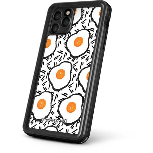 Bouffants and Broken Hearts Eggs iPhone 11 Pro Waterproof Case