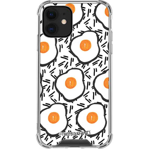 Bouffants and Broken Hearts Eggs iPhone 12 Clear Case