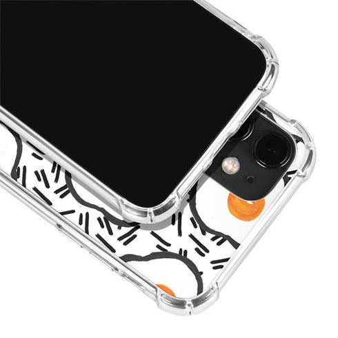 Bouffants and Broken Hearts Eggs iPhone 12 Clear Case