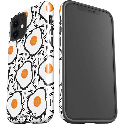 Bouffants and Broken Hearts Eggs iPhone 12 Impact Case