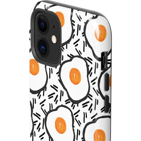 Bouffants and Broken Hearts Eggs iPhone 12 Mini Impact Case