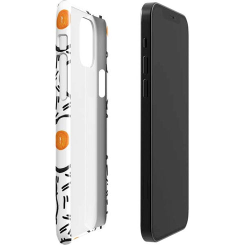 Bouffants and Broken Hearts Eggs iPhone 12 Mini Lite Case