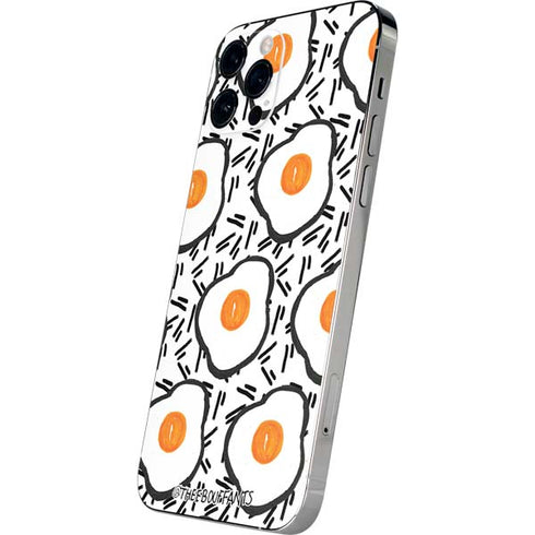 Bouffants and Broken Hearts Eggs iPhone 12 Pro Skin
