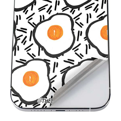 Bouffants and Broken Hearts Eggs iPhone 12 Pro Skin