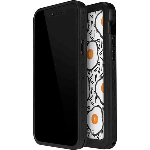 Bouffants and Broken Hearts Eggs iPhone 12 Pro Waterproof Case