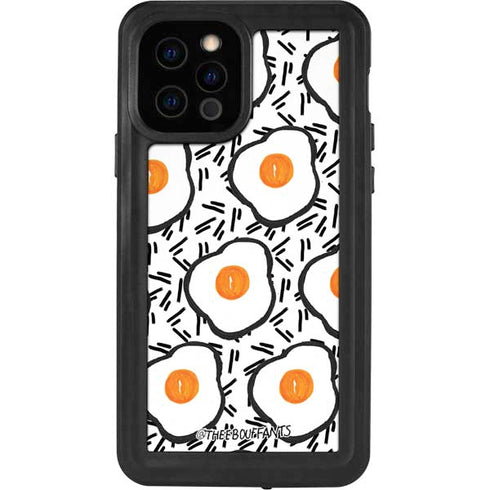 Bouffants and Broken Hearts Eggs iPhone 12 Pro Waterproof Case