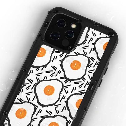 Bouffants and Broken Hearts Eggs iPhone 12 Pro Waterproof Case