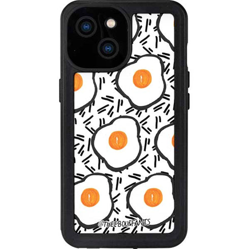 Bouffants and Broken Hearts Eggs iPhone 13 Mini Waterproof Case