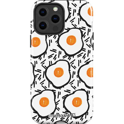 Bouffants and Broken Hearts Eggs iPhone 13 Pro Max Impact Case