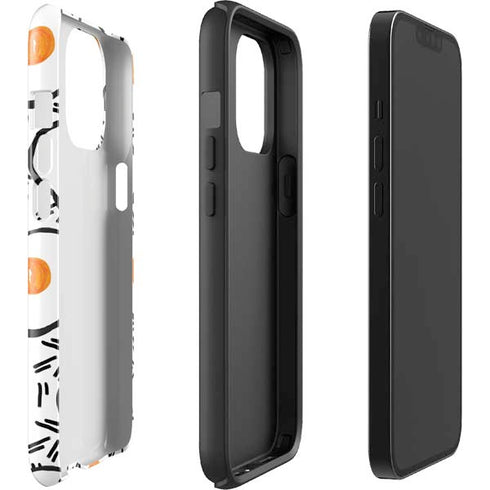 Bouffants and Broken Hearts Eggs iPhone 13 Pro Max Impact Case