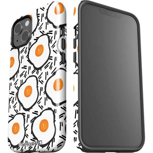 Bouffants and Broken Hearts Eggs iPhone 14 Plus Impact Case
