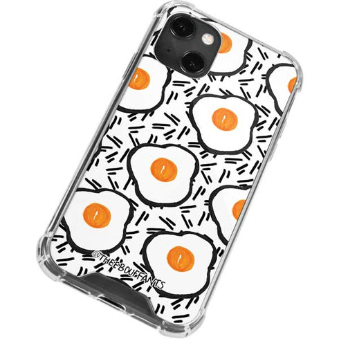 Bouffants and Broken Hearts Eggs iPhone 14 Plus Clear Case